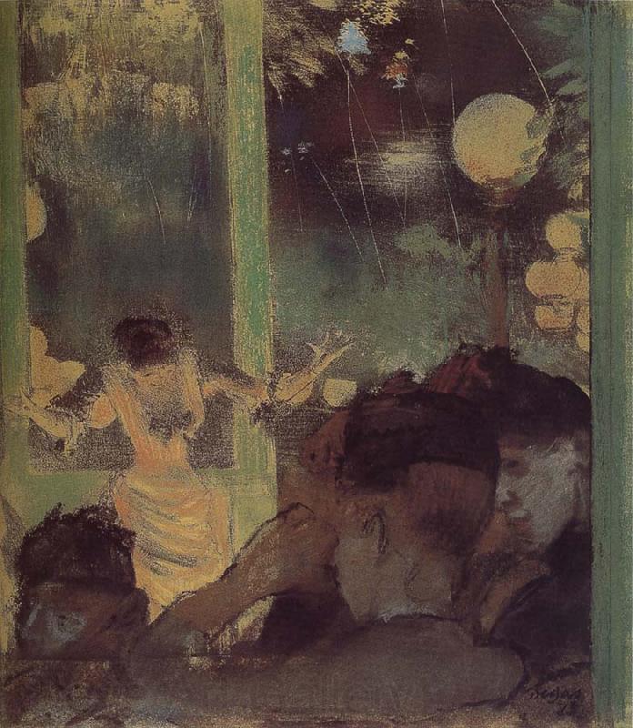 Edgar Degas Bete in the cafe